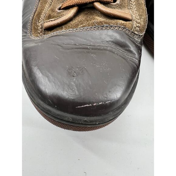 Louis Vuitton Leather Suede Low Top Sneakers Trainers Lace Up Brown Men's 10.5 - Picture 14 of 15